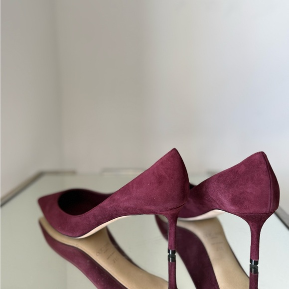 New JIMMY CHOO Romy 60 suede pumps $795 39.5 - Picture 6 of 10